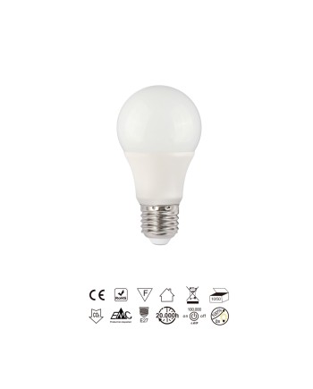 ***OFER/DES*** Bombilla Led- E27 Mini Estandar 8W 3000K